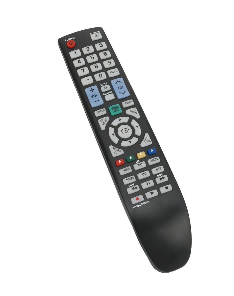 econtrolly AA59-00481A Replaced Remote contro for Samsung LCD TV LN40D550K1FXZA LN40D551K8F LN32D450G1D LN32D550K1F LN46D550 LN26D450G1D LN40D550K1F LN19D450G1D LN32D430G3D LN37D550K1F 450 Series - Image 1